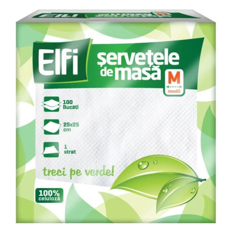 Servetele Elfi, 24 x 24 mm