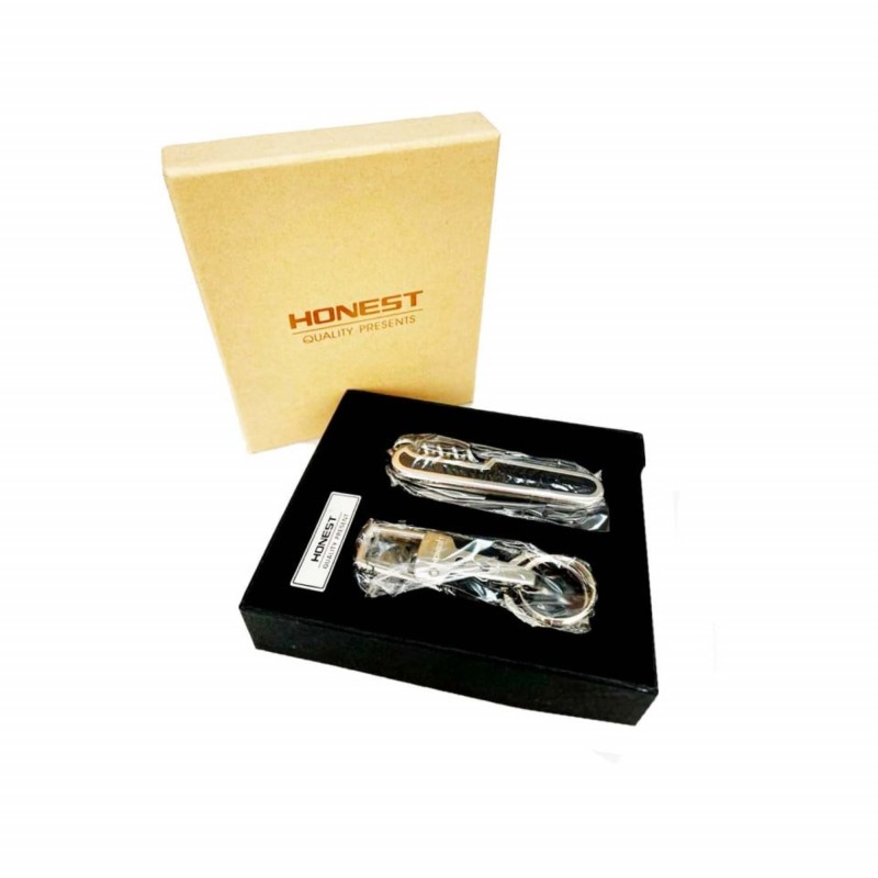 Set cadou, briceag si breloc, Honest