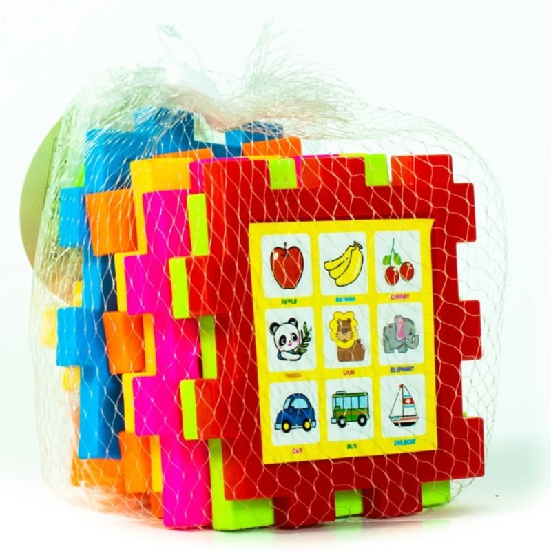 Set Forme Puzzle Educative din Plastic