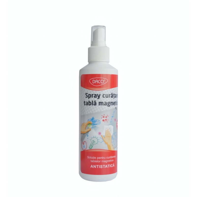 Spray Curatare Tabla Magnetica Antistatica, 250 ml, Daco