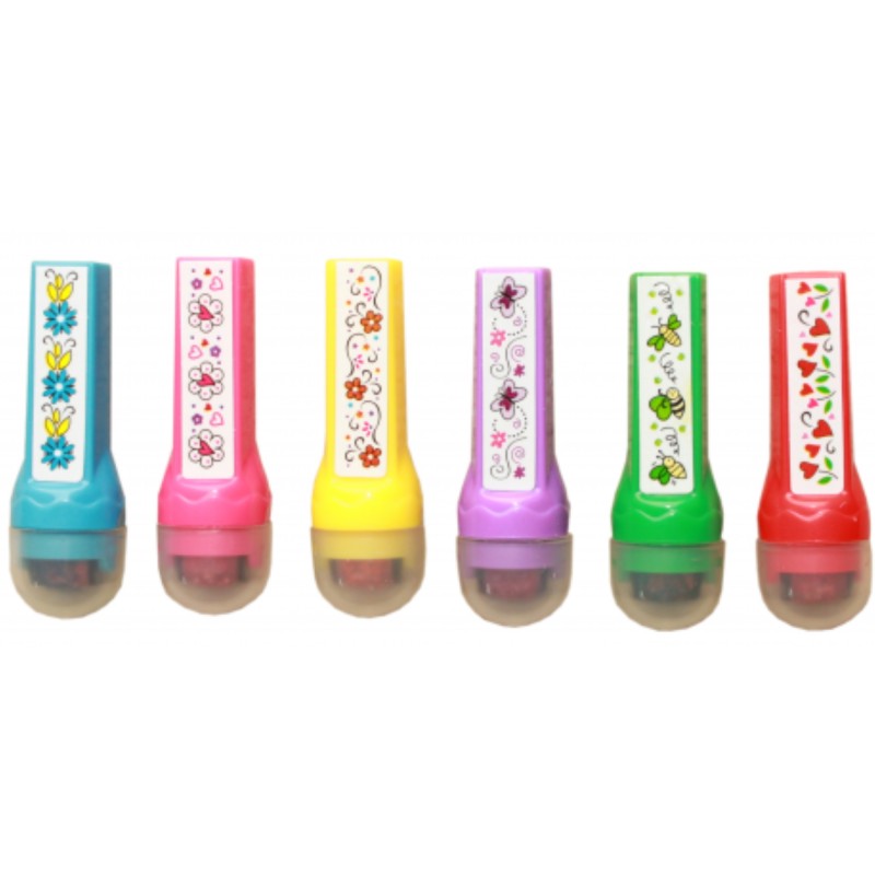 Stampila tusata, rola creion, Daco