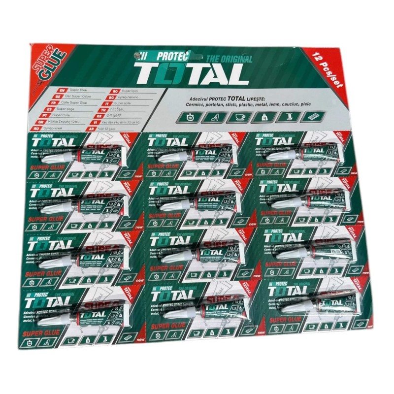 Super glue, transparent, 3 g, Protec Total