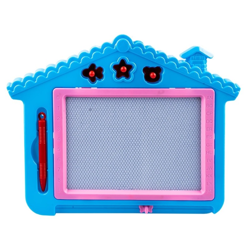 Tablita magica cu stampile, casa