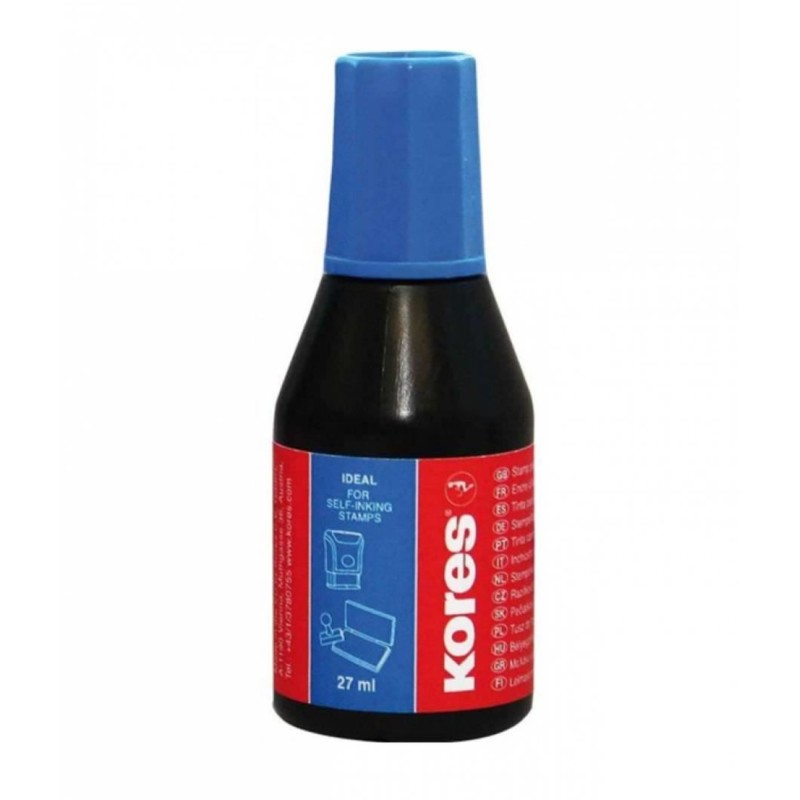 Tus stampila, Kores, 27 ml, albastru