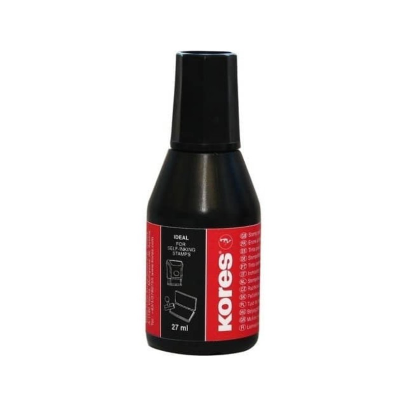 Tus stampila, Kores, 27 ml, negru